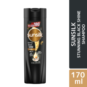 Sunsilk Shampoo Stunning Black Shine 170ml [BD]