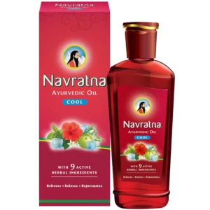 Navratna Ayurvedic Cool Hair Oil (100ml) [BD]