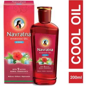 Navratna Ayurvedic Cool Hair Oil (200ml) [IN]