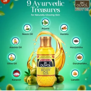 Jac Olivol Herbal Body Oil (200ml) [in]