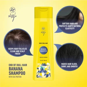 Banana Shampoo with Egg Protein (250ml) [UK/BD]